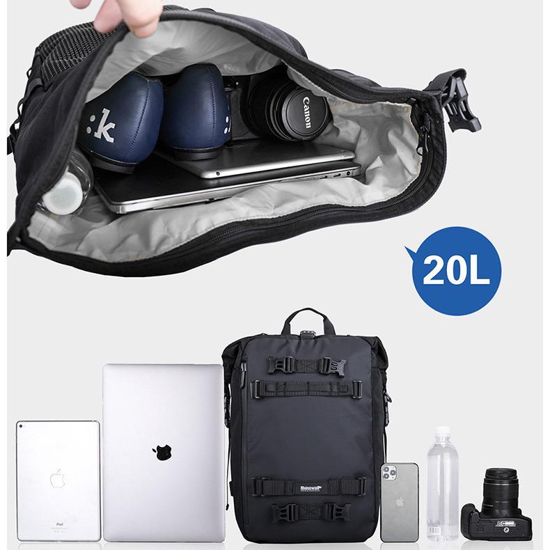 Rhino Walk Motorcycle Rear Seat Bag Set - Mother-Child Combo, Hanging & Side Bags, Best Seller.