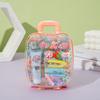 Girl Princess Trolley Case Diy Hairpin Jewelry Box Simulation Hairpin Treasure Box Play House Toy Gift