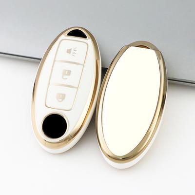 3 Buttons Keyless Shell Bag For Nissan Juke Leaf Micra K12 Note Patrol Qashqai J11 J10 Tiida Versa X-trail Xtrail T32 Soft Key Cover Case