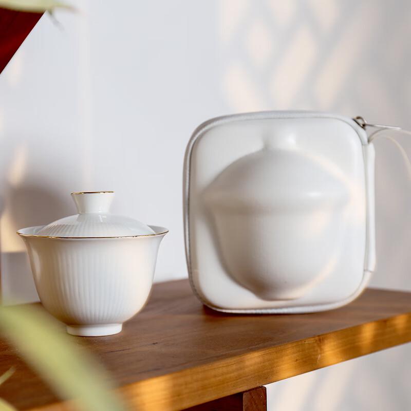 Portable Ceramic Travel Tea Set