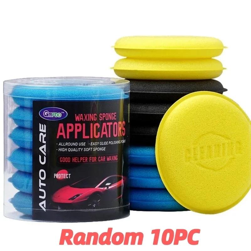 

Car Round Waxing Polish Sponges High Density Foam Applicator Pads Curing and Polishing Sponges Car Detailing Tools Car Wash