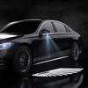 C200 E300 Hot 2026 For Benz 2PCS LED HD Car Angel Wings Welcome Lamps Rearview Mirror Carpet Light for Mercedes Benz AMG Auto At