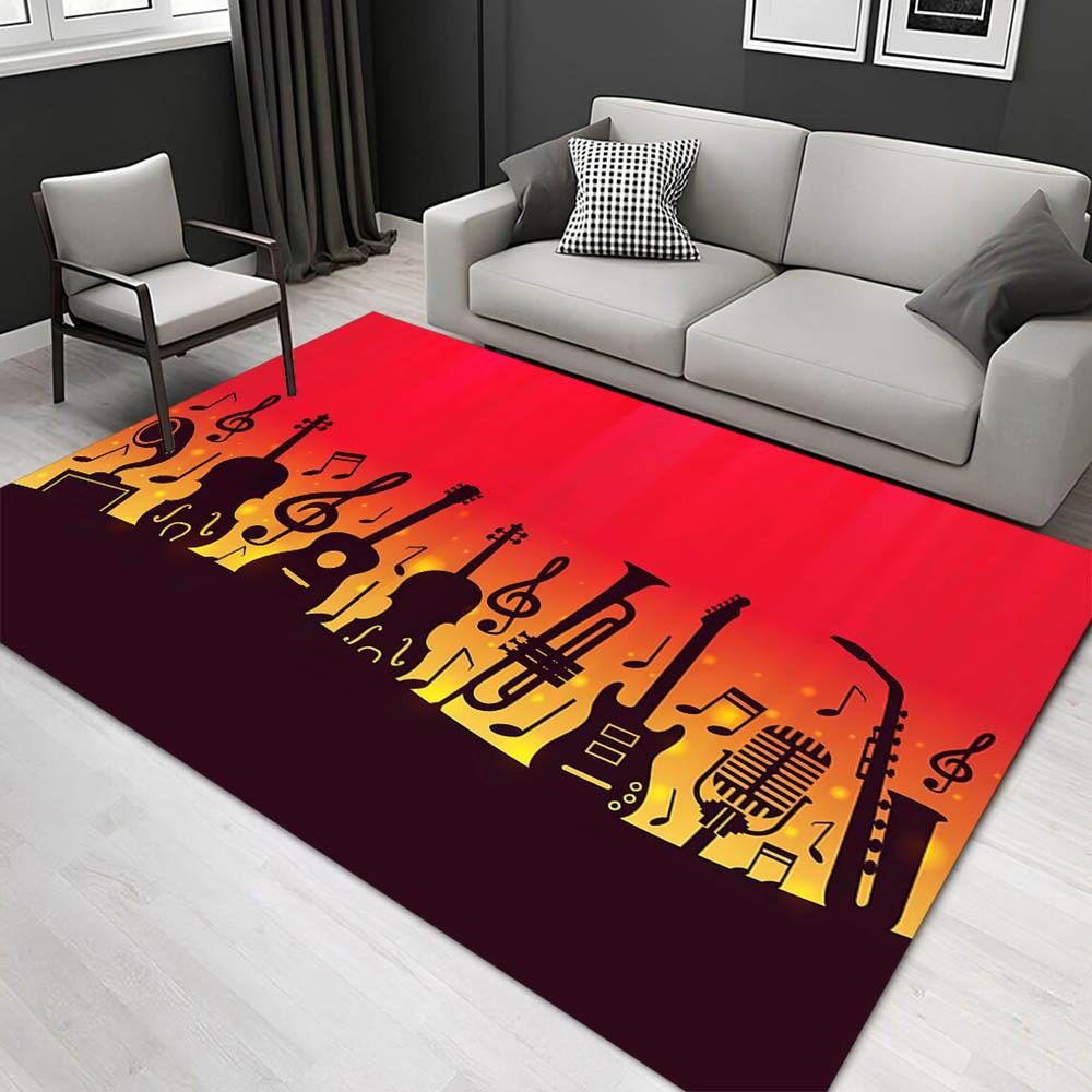 

1pc 1070169777Pattern Carpet, Area Rug For Living Room Bedroom Room Bed Chair Laundry Entryway Corridor Yard Non-slip Outdoor Camping Rug Fl 60cm by 90cm