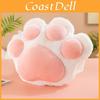 Office Nap Pillow With Cat Paw Plush Toy For Warmth And Comfort