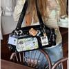 Star Chain Y2k Harajuku Shoulder Itabag Blue Lolita Girl Pain Bags Transparent Japanese Crossbody Bag New Concert Korean Handbag