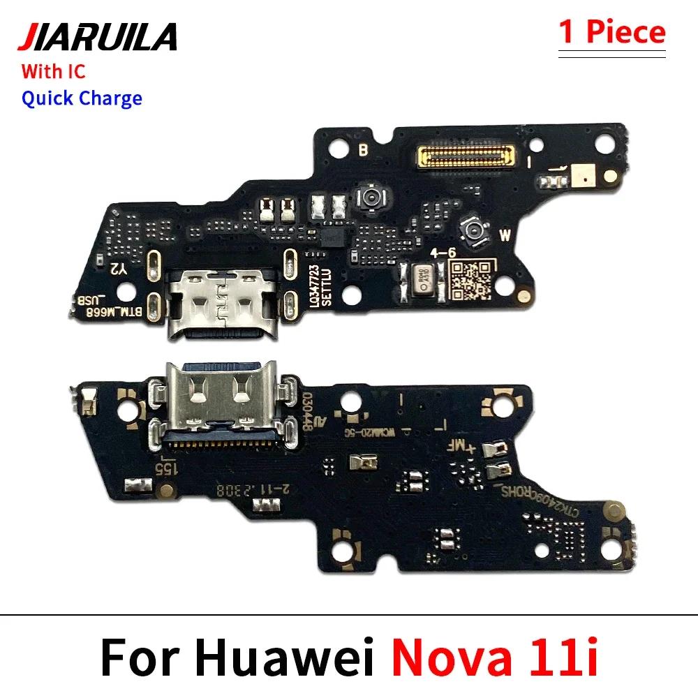 For Huawei Nova 10 Pro 10 Se 10Z 11i 11 12 Pro Y60 Y90 Y70 Y72 USB Charging Port Dock Charger Plug Connector Board Flex Cable
