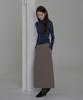 BUT'TON Standard Fit Long Skirt (Brown)