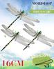 MORISHOP 16cm Insect Repellent Dragonfly Exquisitely Crafted and Insect Carnivorous Insect Animal with Safety Pest Insect Bee Insect Mountain Home