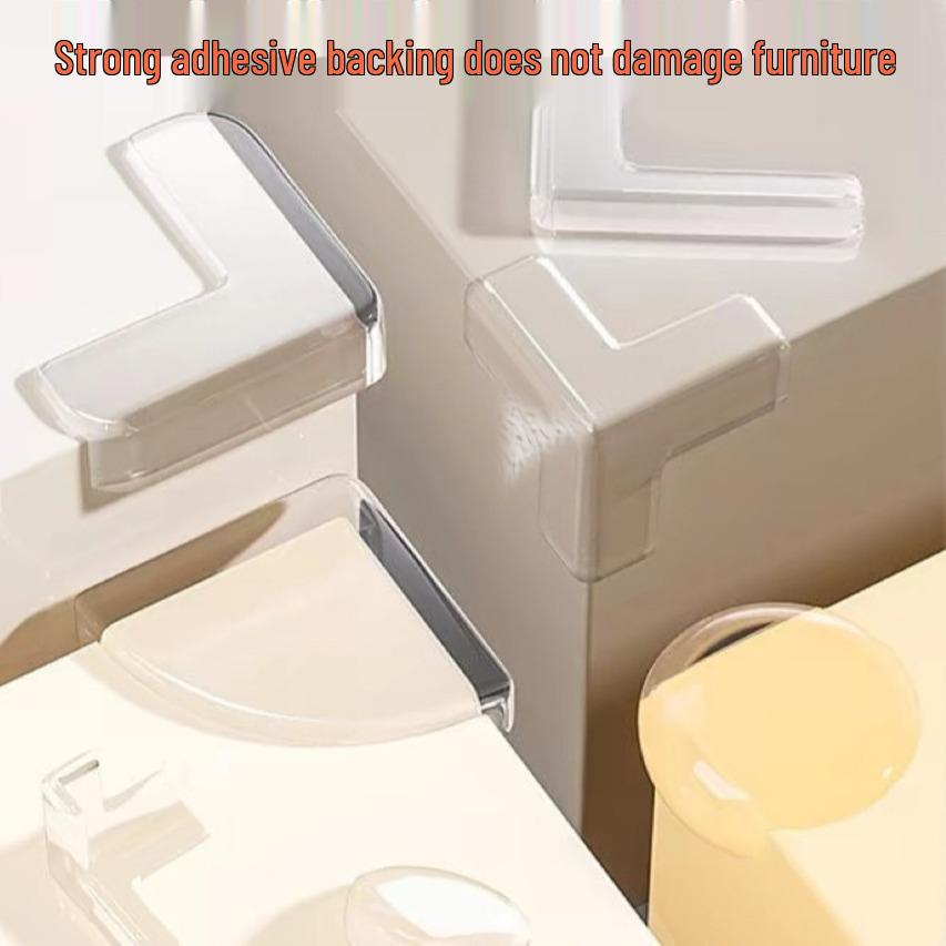 Child-Safe Silicone Corner Protectors for Glass Tables and Chairs