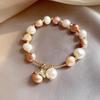 Alien-shaped Freshwater Pearl Cat Bracelet, Fashionable Wristband, Freshwater Pearl Necklace