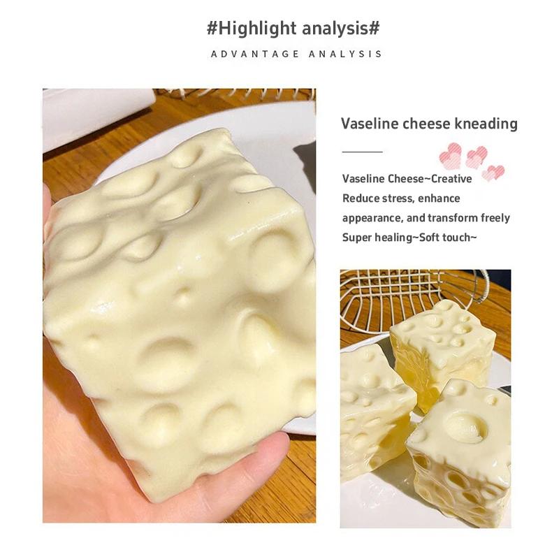 Cheese Pinch Squeeze Coconut Oil Handmade Ball Plastic Non Rebound Pinch Pinch Stress-Relief Squishy Party Party Gifts Souvenir