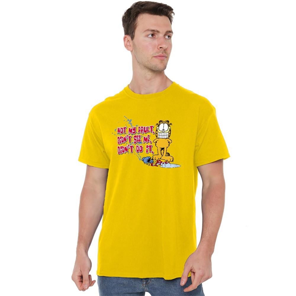 Garfield Not My Fault T-Shirt S-2XL Yellow XXXL