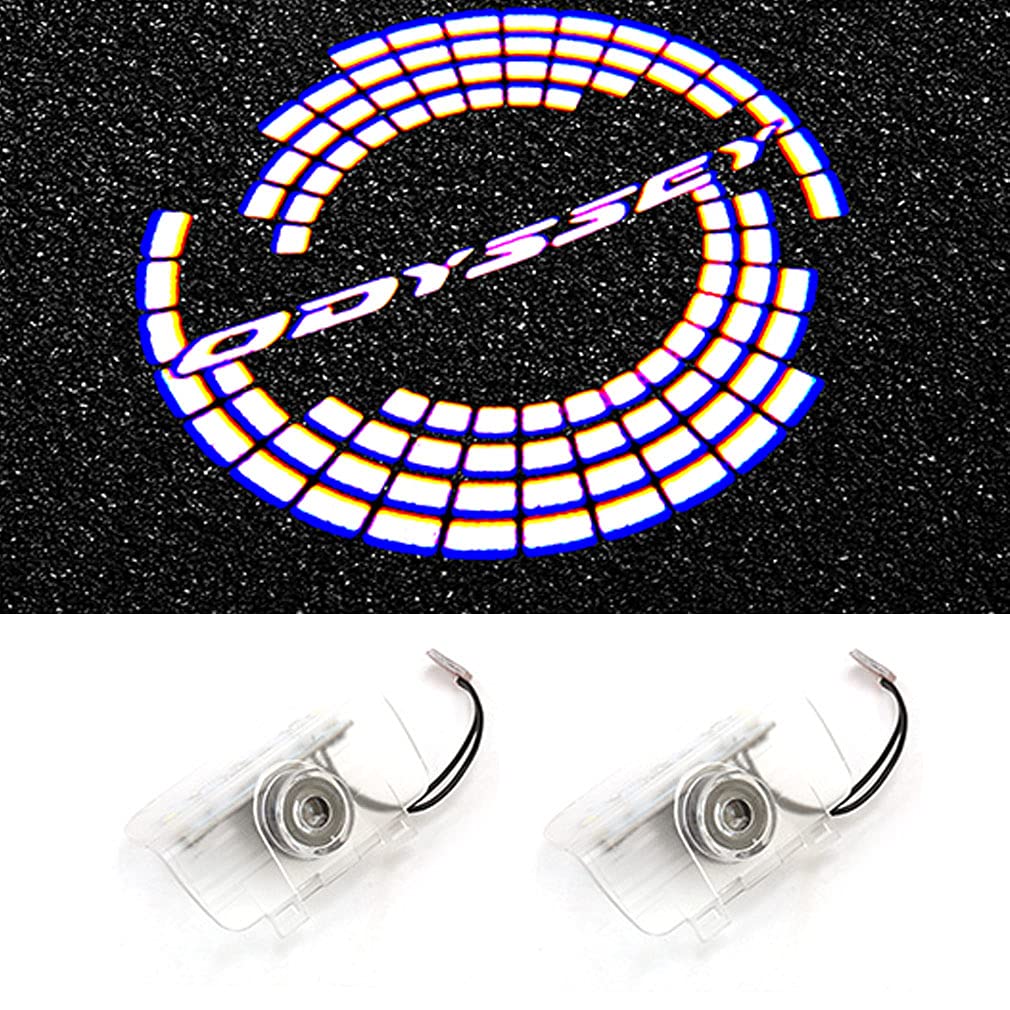 

Подсветка салона, Подсветка салона Honda LED, Высокая яркость, Odyssey Accord Accord LED Логотип, Проекционная подсветка двери Прозрачный Комплект из 2 шт.