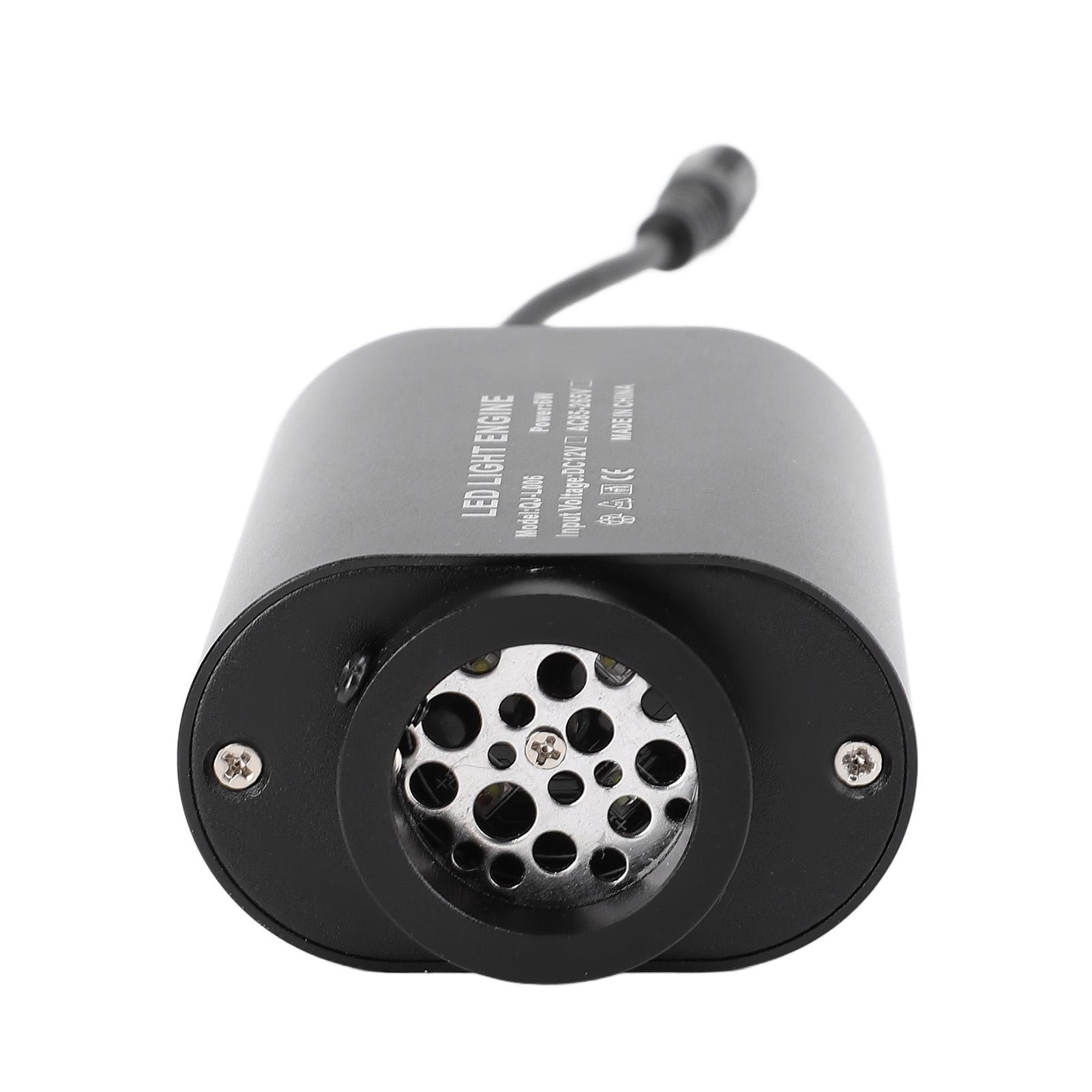 

6W Fiber Optic Light RGBW Light Source Sound Control Miniature Bluetooth Twinkle Fiber Optic Starlight for Car Home EU