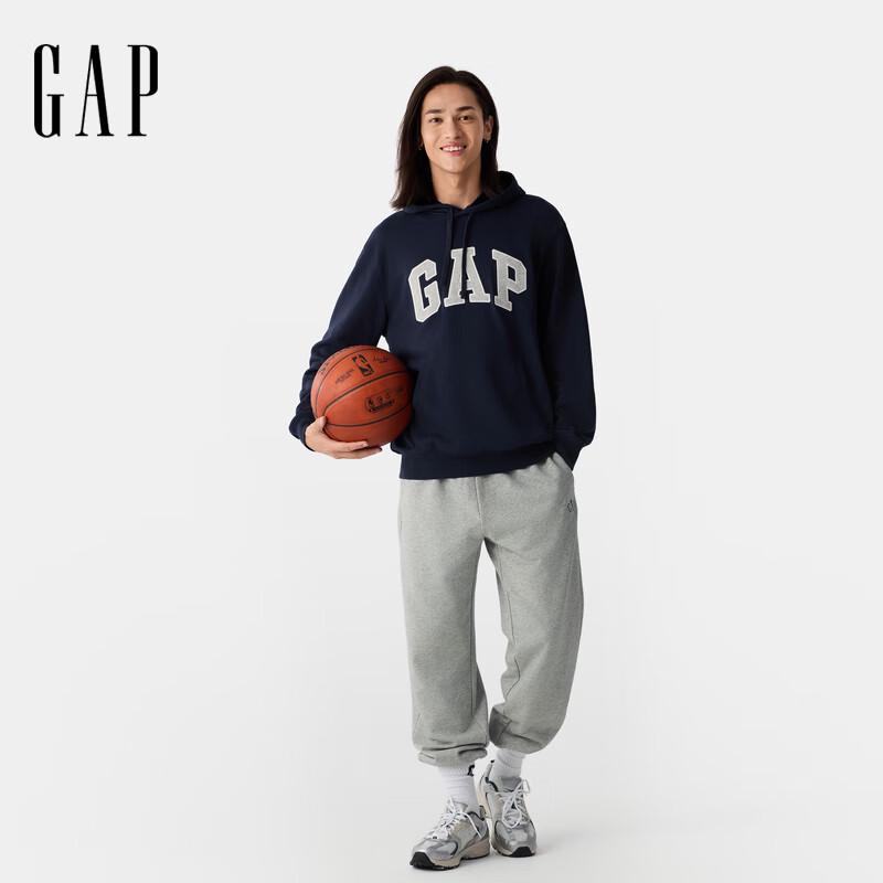 Gap Unisex 2025 Spring Applique Logo Hoodie