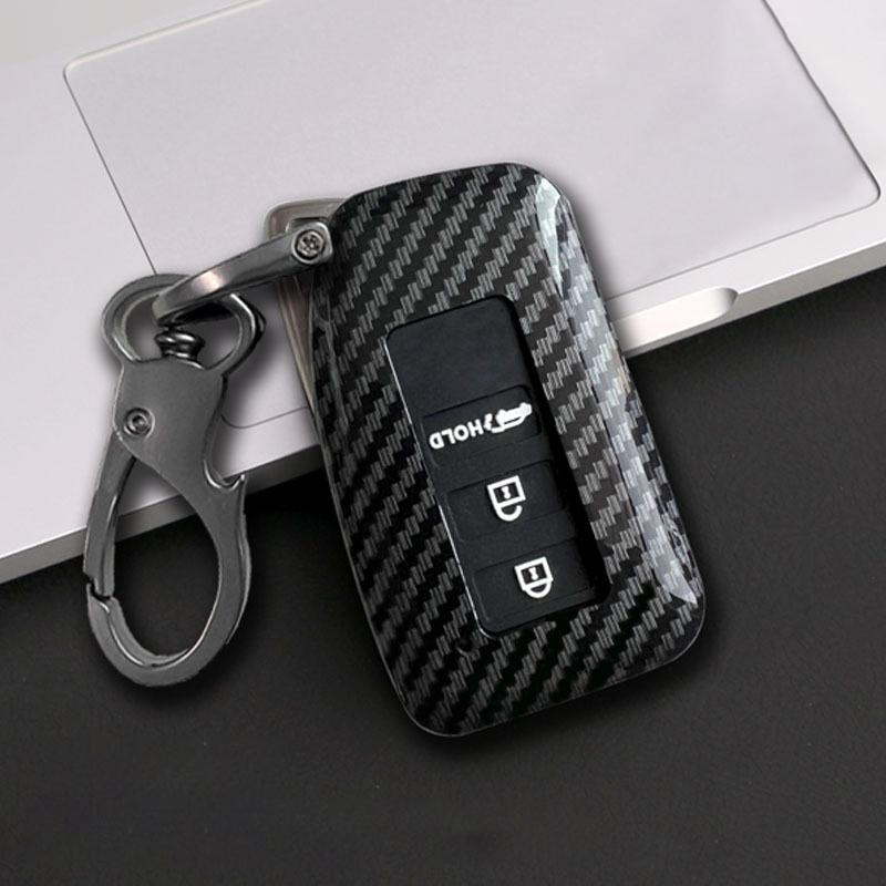 3 Button 4 Button Carbon Abs Car Key Case Cover For Lexus Es Ls Ux Ux 300E Nx Lc Nx Gs Rx Is Es Gx Lx Rc 200 250 350 Ls 450H 300