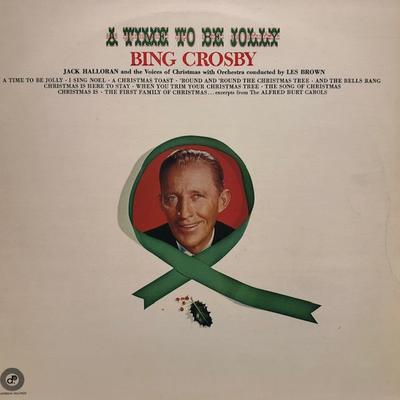LP Record BING CROSBY - A Time To Be Jolly DAL2007 Daybreak Record 1973 UK Pop Used