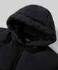 Verdnt Cut-Block Quilted Hooded Padded Jumper [Black]