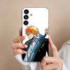 Kurosaki Ichigo B-Bleach Rukia Phone Case For Samsung S25,24,23,22,21,S20,Ultra,Plus,FE Black Soft Cover
