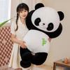 Cute Giant Panda Throw Pillow Plush Toy Doll Zoo Black And White Panda Doll Children Soothing Doll