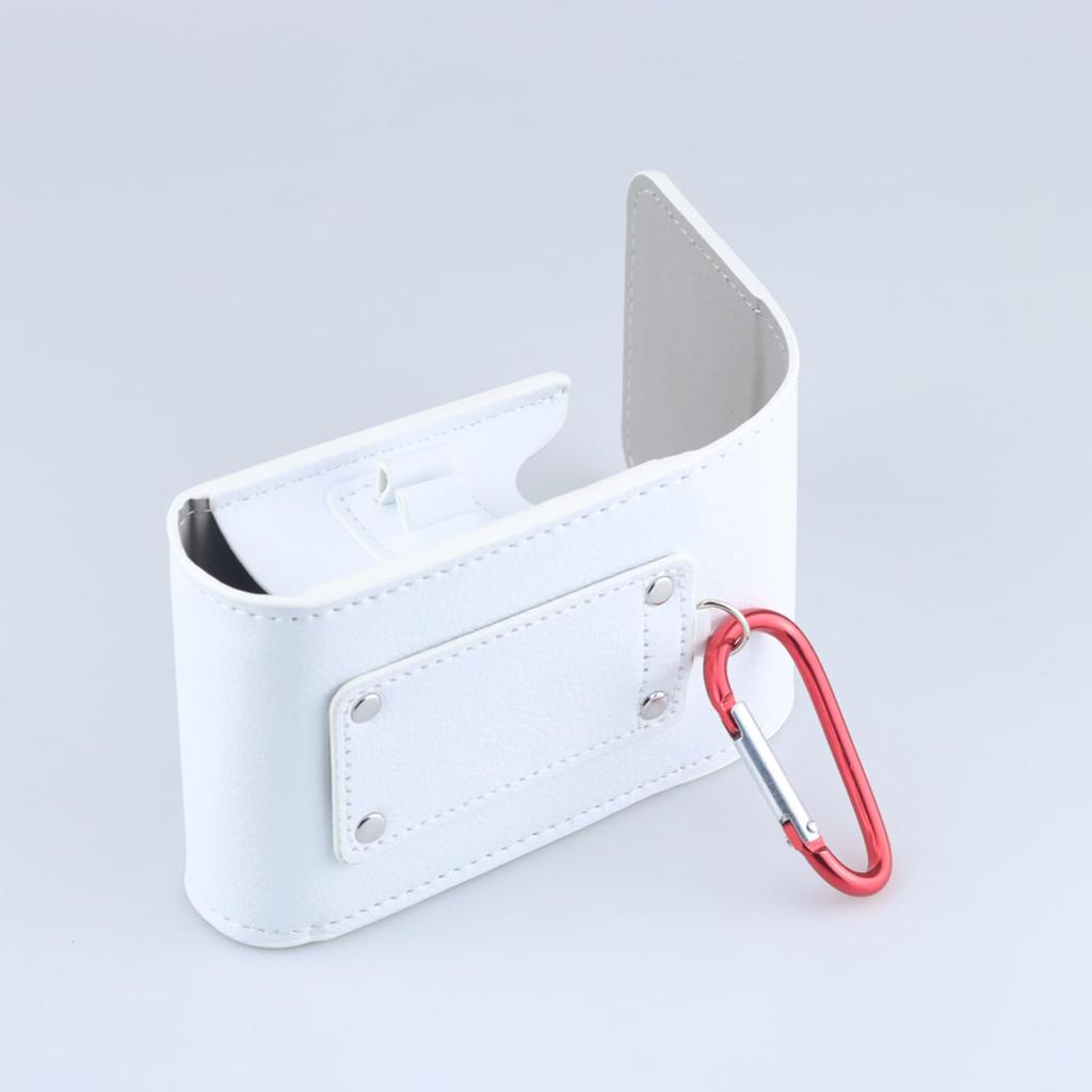 Golf Rangefinder Case HUIOP Golf Rangefinder Case PU Leather Golf Rangefinder Carry Bag with Carabiner