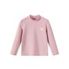 Klassisches Teddy Kinder Unisex Warme Fleece Halbhoher Kragen Basisschicht Oberteil