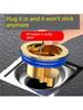 Bathroom Floor Drain Deodorizer, Small Diameter Sewer Anti-Odor Device, Toilet Anti-Insect and Anti-Clogging Drain Cover, Universal