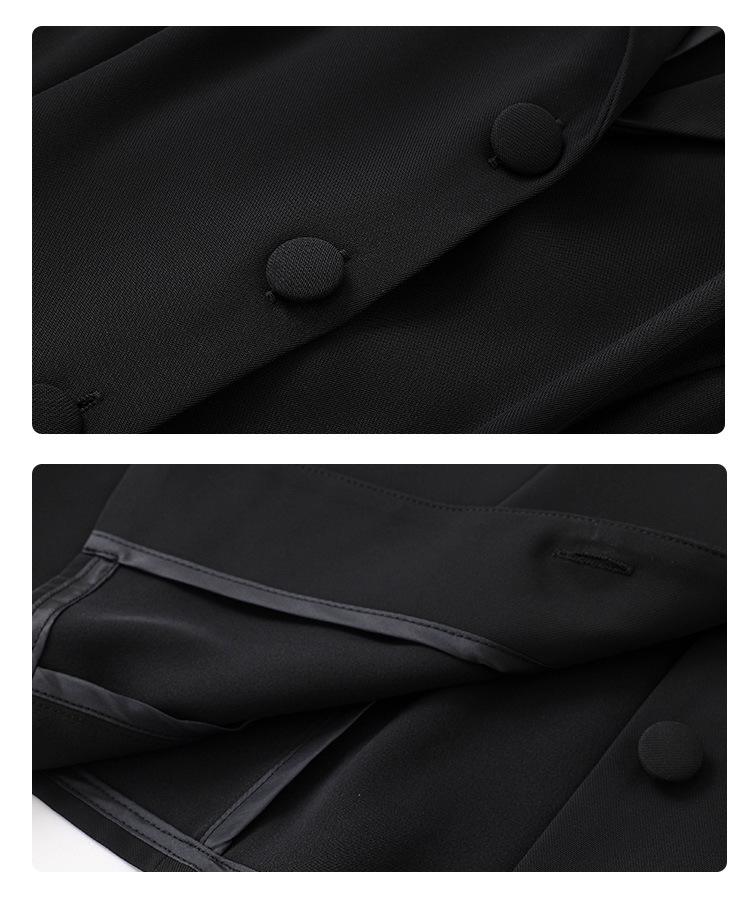 1210 High-End Women's Plus Size Slimming Suit – Long-Sleeved Top for Spring/Autumn