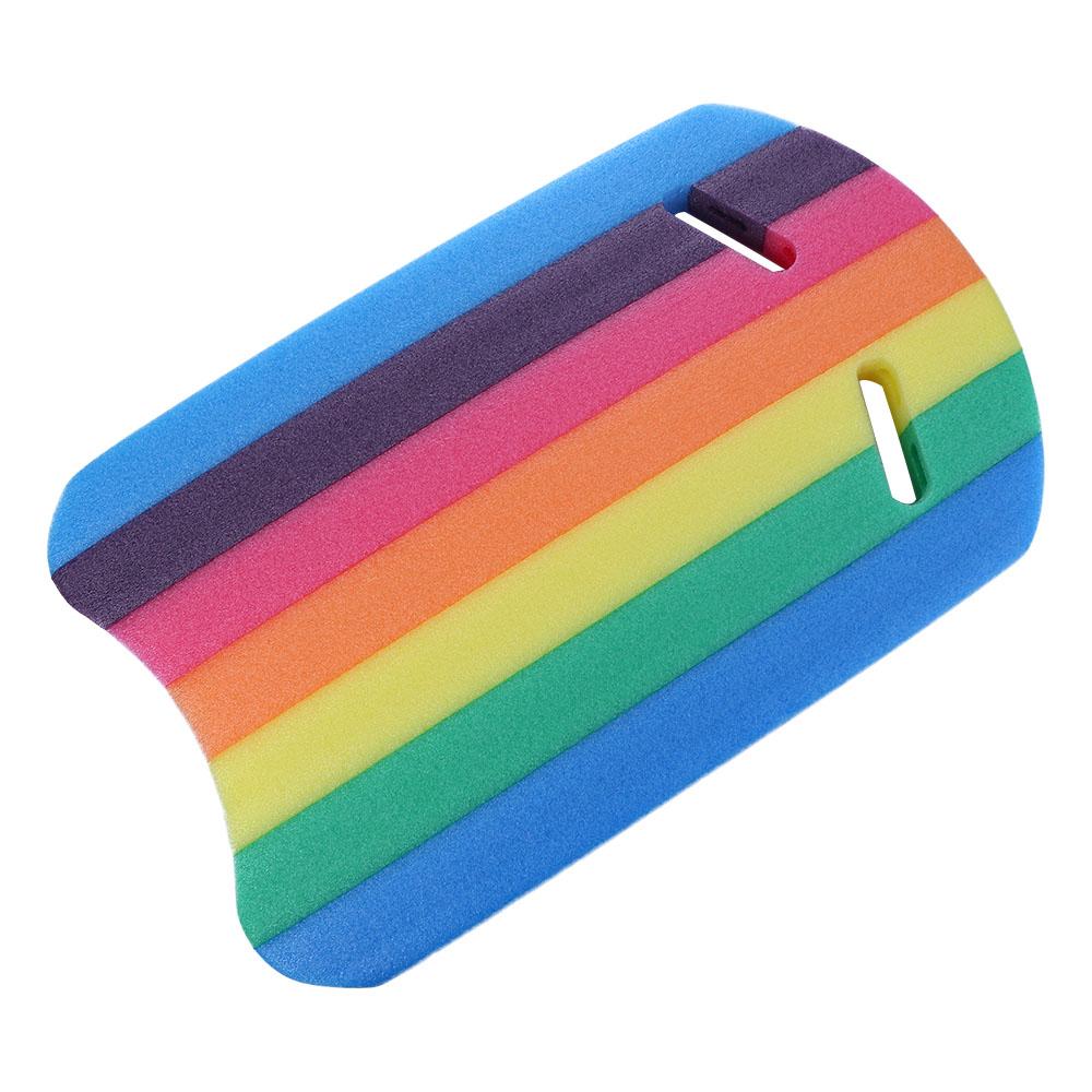 Foam Board Rainbow Color Swimming Kickboard Float Kick Board Rainbow Float Board Float Hand Board