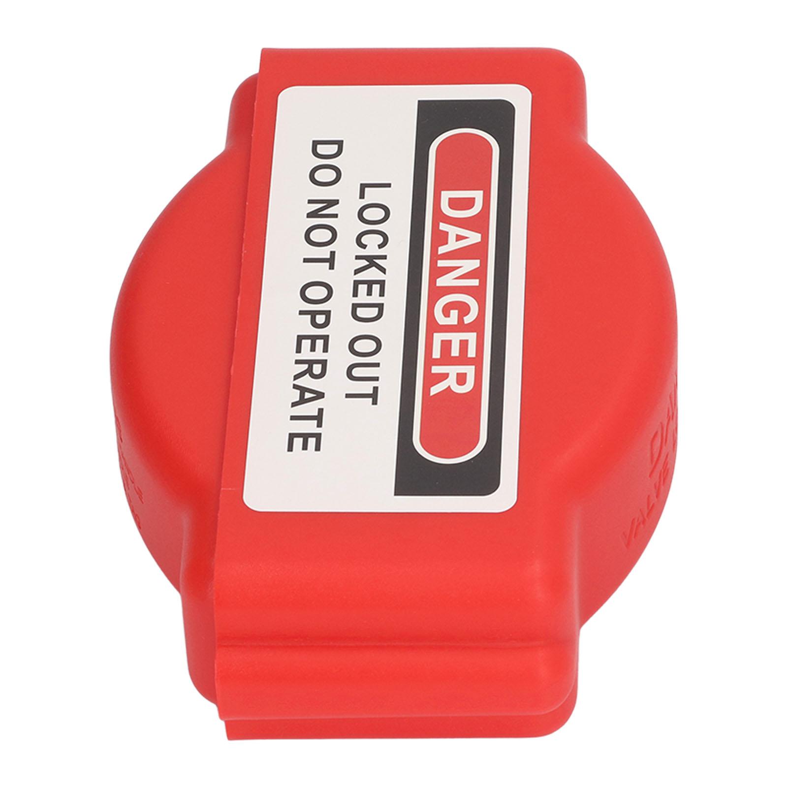 

Valve Lockout Device Adjustable Security Gate Valve Lock for 25‑165mm Diameter Valve Handles