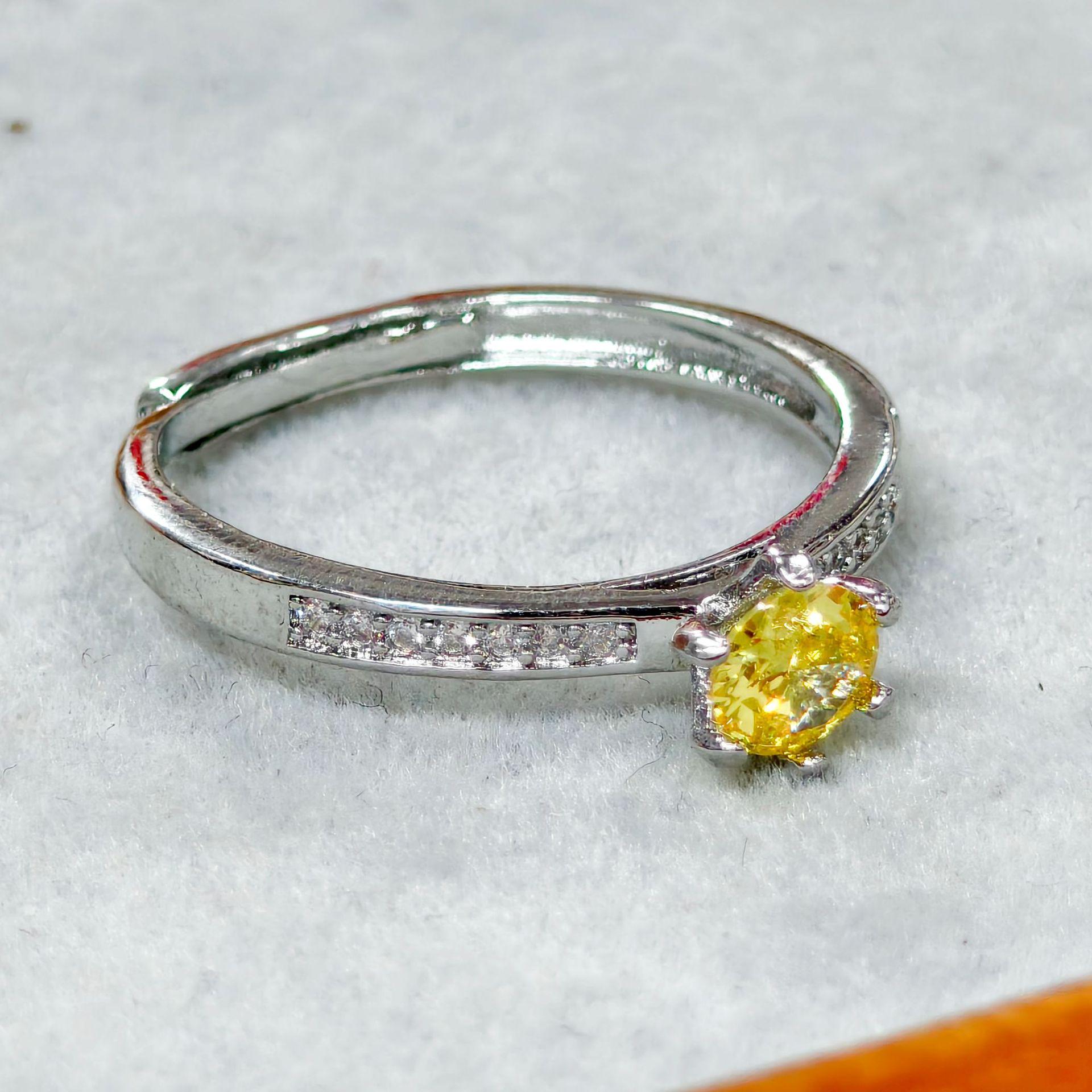 Korean Exquisite Micro-Inlaid Lady s Colorful Open-End Ring - Versatile Everyday Best Seller.