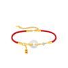 New Spirit Snake Safety Buckle Red Rope Bracelet Light Luxury High Sense Hetian Women's Woven Hand Rope Versatile Fashion Tide Gift