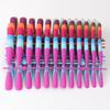 24pcs/set DIY Quick Nails Lengthened Ballet Matte T-shaped False Nails Multi-color Strips Finished Wear Manicure