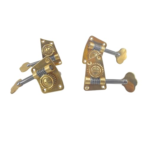 Yinfente Full Size Cello Parts with Metal Body, Machine Heads, String Winder, DIY Tuners, Easy Adjustment
