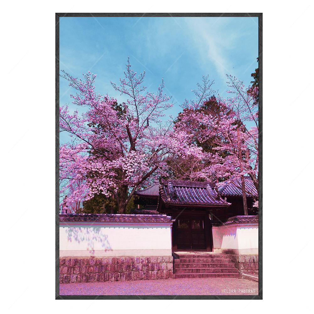 

Японский мультфильм аниме каваи постер и принт розовый ретро пейзаж холст картина скандинавский настенный рисунок картина декор комнаты для девочек 60x80cm No Framed