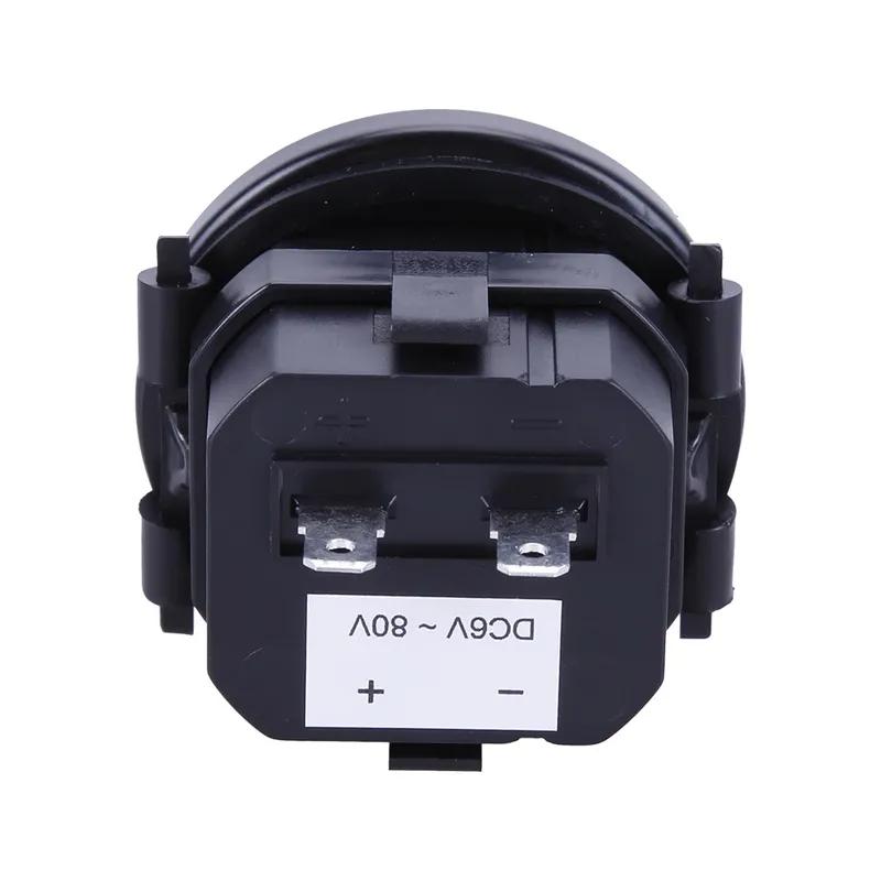 12v 24v 36v Hour Meter for Marine Boat Engine 2" Round Waterproof Gauge Motorcycle Car Truck Mechanical Hour Meter Counter Timer