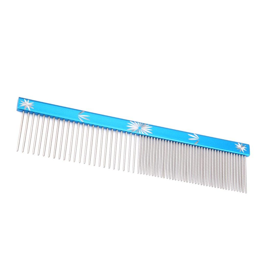 Dense Teeth Dog Comb Wide Teeth Cat Comb Skin Friendly Pet Comb Pet Grooming