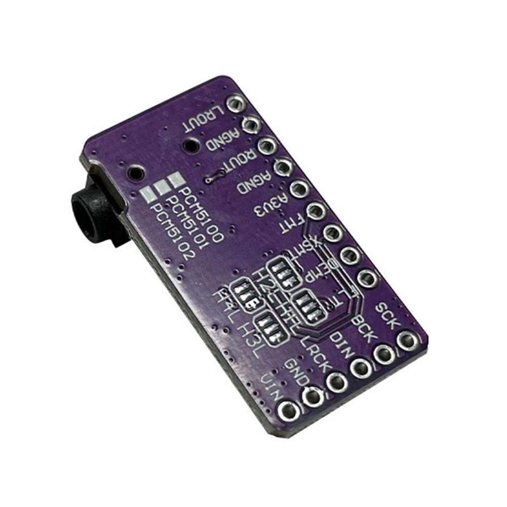 PCM5102 PHAT Format Player Module I2S IIS Interface GY-PCM5102 DAC Digital-To-Analog Converter Voice Module for Raspberry Pi