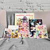 Anime P-Puella Magi Madoka Magica Girl Vintage Posters Sticky Retro Kraft Paper Sticker DIY Room Bar Cafe Kawaii Room Decor