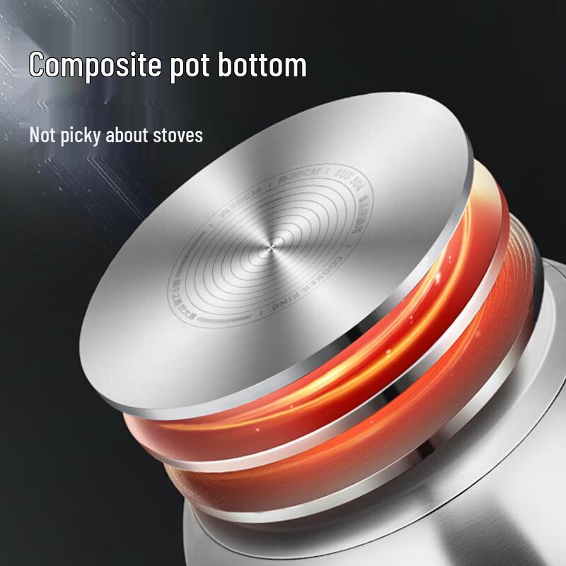 Chuidahuang 3-Tier Stainless Steel Steamer