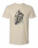 Cottage Cult Clothing Tee T Shirt Cotton Medical Anatomy Victorian Art Heart #7