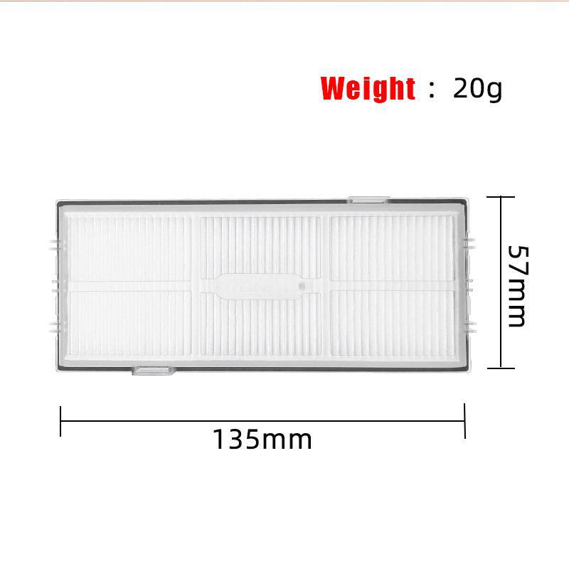 Compatible Accessories for Roborock S7/T7S Plus: Main Roller Brush, Rag, Dust Bag, Filter