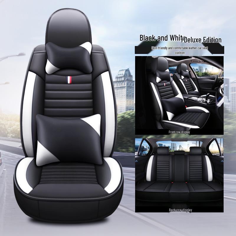 Universal Four Seasons Full Wrap Car Seat Cushion – Fashionable Cartoon Design