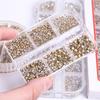 Nail Art Diamond Nail Art Tip Bottom Diamond Color Diamond Size Mixed Glass Round Diamond Nail Diy Nail Art Jewelry