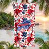 Bills Team Fashion Beach Towel: Ideal for Summer Adventures Soft, absorbent and quick drying suitable for swimming and bathing