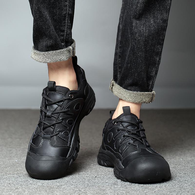 Fashion Soft Sole Male Casual Shoes 2025 New Men's Walking Footwear Leisure Walk Sneakers Outdoor Trainers Wear Resistant Running Shoes