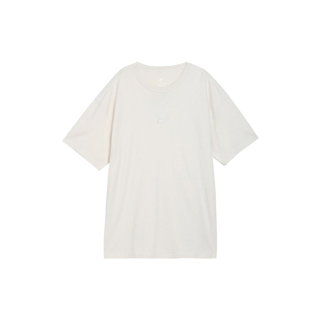 Nike T Shirts Men's White Crew Neck Moderate Straight Fit DO7393-030