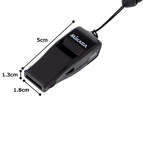 MIKASA FIVB Whistle Beat Master Black Volleyball