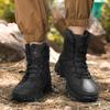 Large size high top non-slip and wear-resistant outdoor hiking and cross-country hiking boots comfortable desert training boots military boots