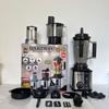 Stainless Steel Large Capacity Food Processor & Blender - Juicer, Mixer, and Meat Grinder